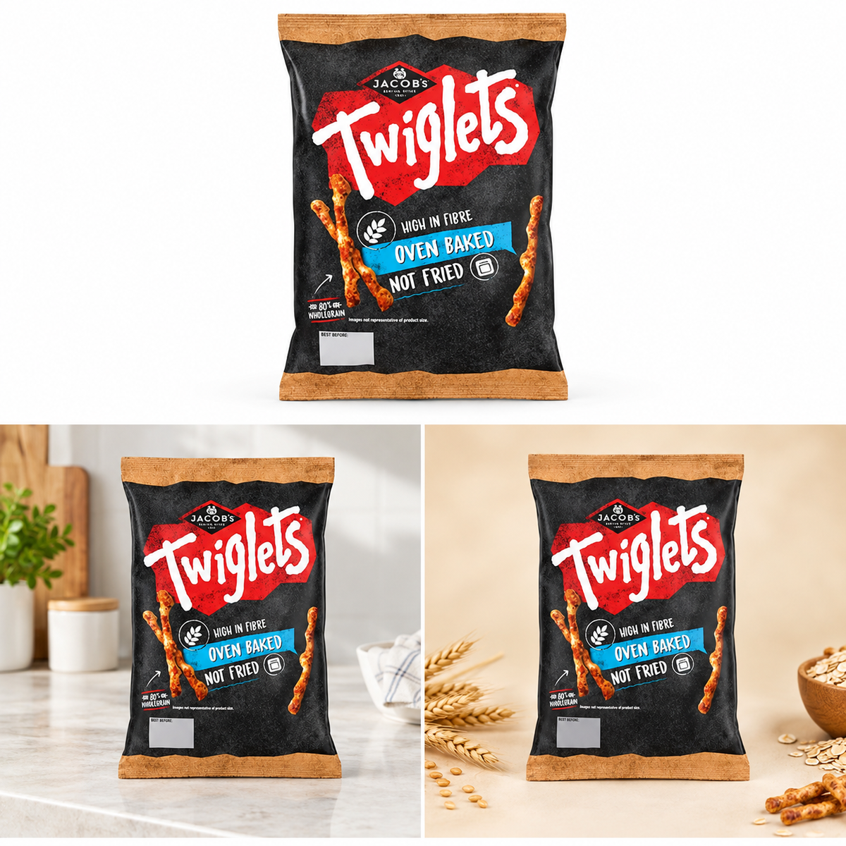 Jacob's Twiglets Original Oven-Baked Wholewheat Snacks