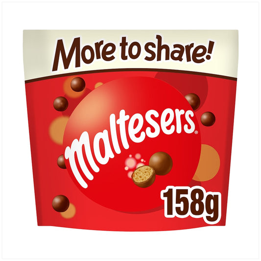Maltesers Milk Chocolate & Honeycomb Sharing Pouch 158g