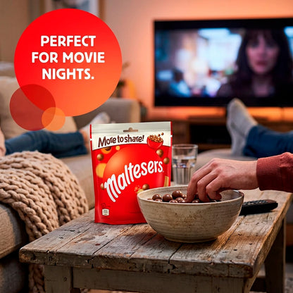 Maltesers Milk Chocolate & Honeycomb Sharing Pouch 158g
