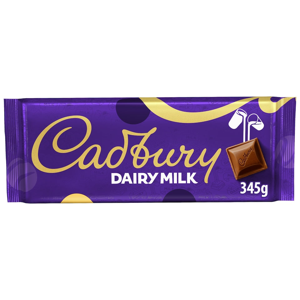 Cadbury Dairy Milk Chocolate Bar 345g