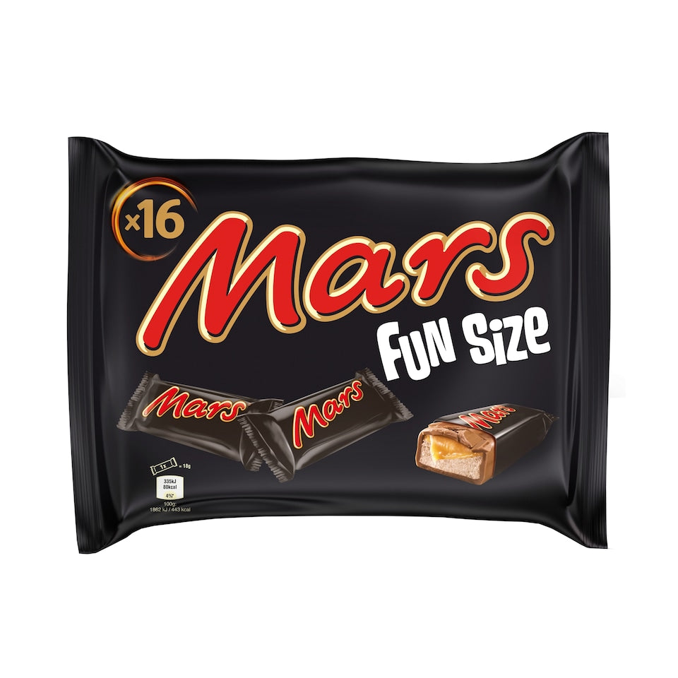 Mars Fun Size Milk Chocolate Bars 275g