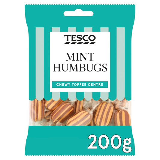 Tesco Mint Humbugs 200g