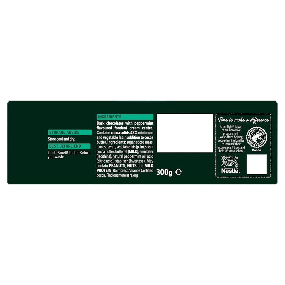 After Eight Dark Mint Chocolate Box 300g