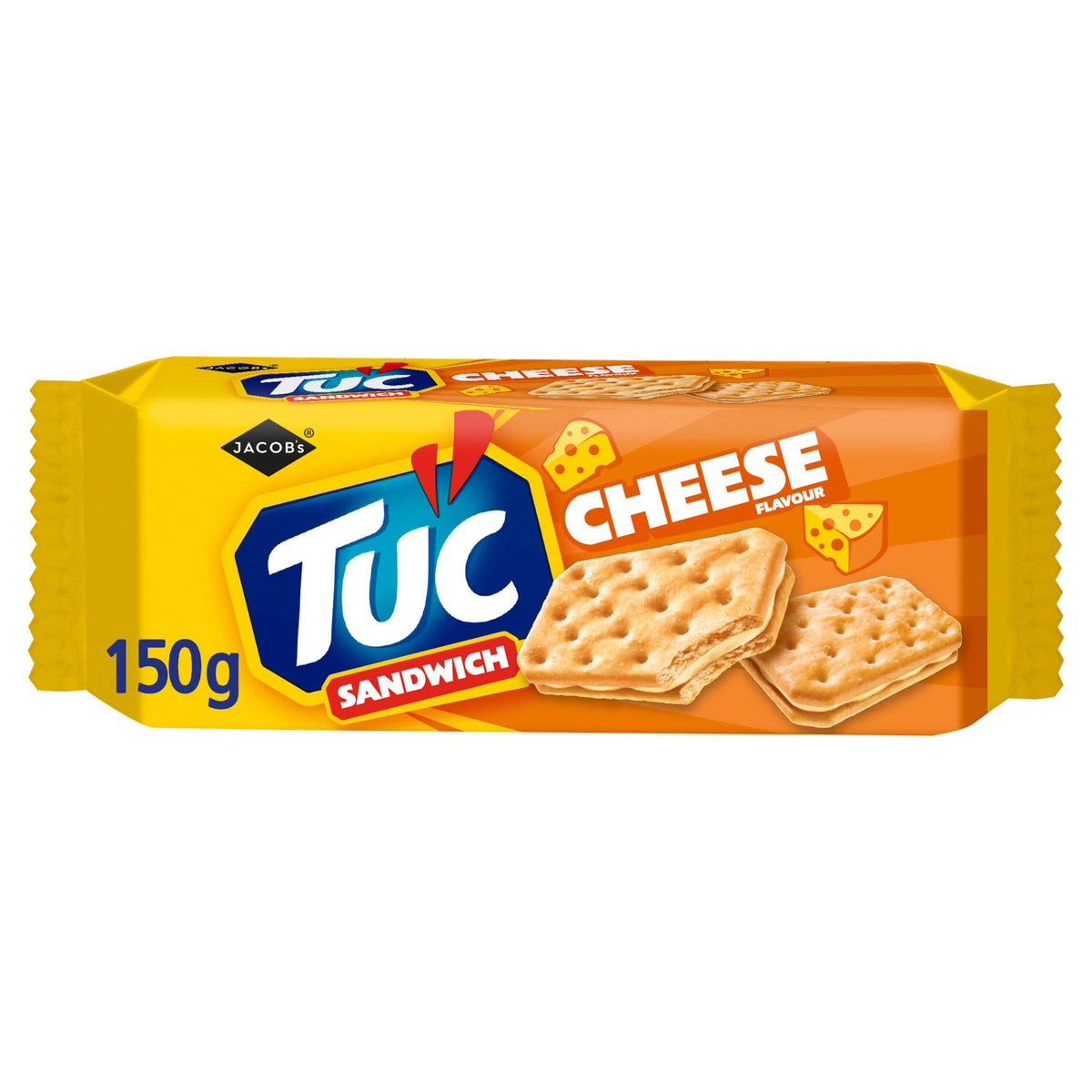 Jacob's TUC Cheese Sandwich Crackers 150g