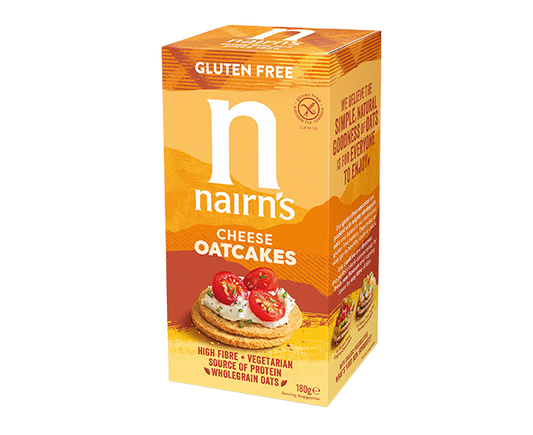 Nairn's Gluten Free Cheese Oatcakes 180g