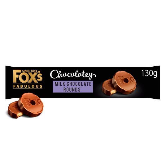 Fox's Chocolatey Shortcake Rings 130g