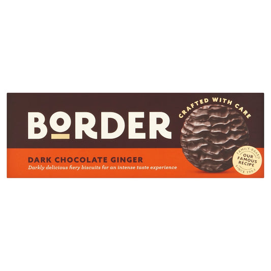 Border Dark Chocolate Ginger Crunch 150g