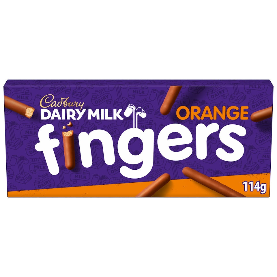 Cadbury Orange Fingers 114g