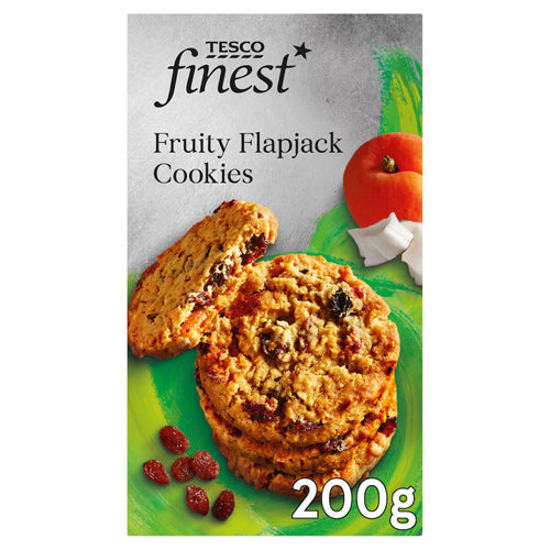 Tesco Finest Fruity Flapjack Cookies (200g)
