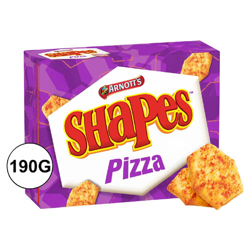 Arnott's Shapes Pizza Snack Crackers (190g)