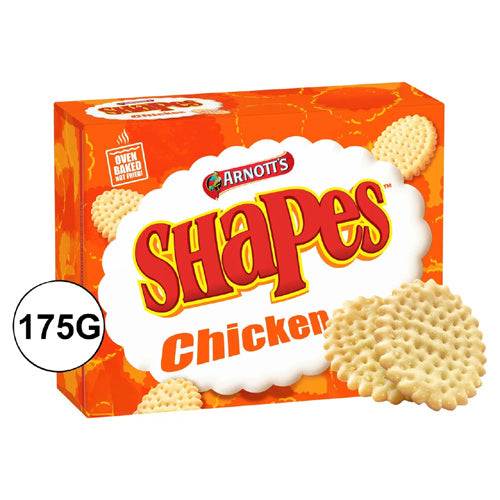 Arnott's Shapes Chicken Snack Crackers (175g)