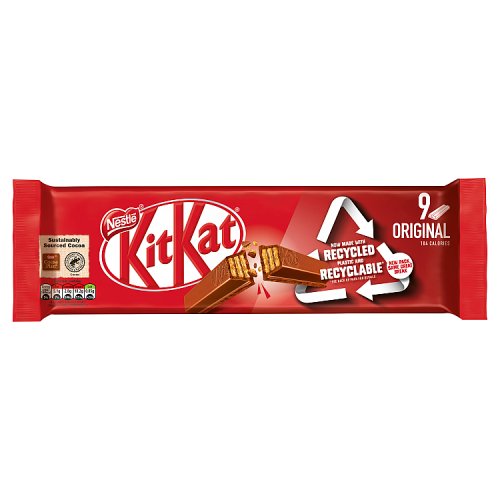 Kit Kat 2 Finger Milk 9 Pack (150g)