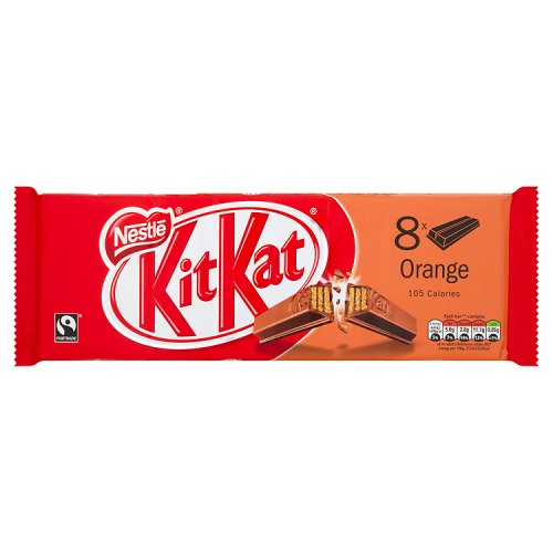 Kit Kat 2 Finger Orange 8 Pack (186g)