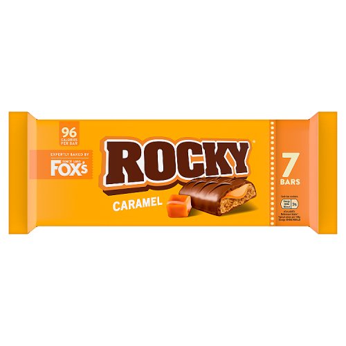 Foxs Caramel Rocky 7 Pack (136g)
