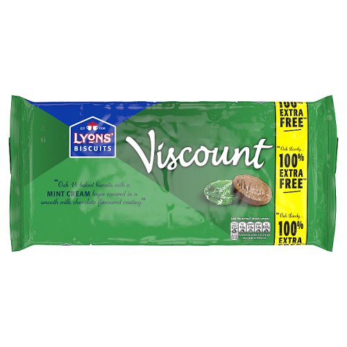 Lyons Viscount Mint 7 Pack 100% Extra Free (196g)