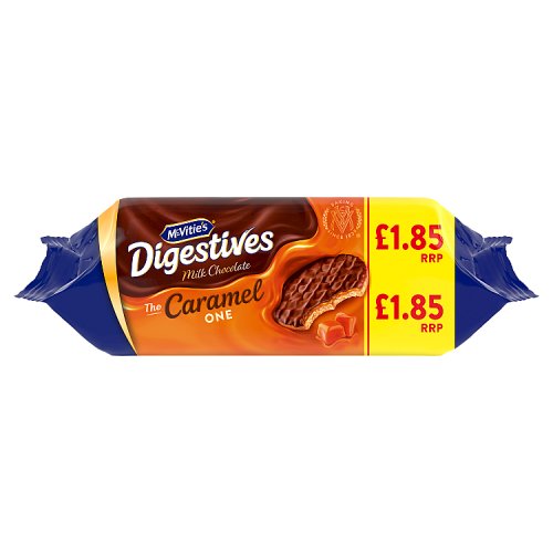 McVitie's Milk Chocolate Caramel Digestives (250g)