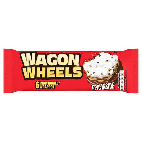 Burtons Wagon Wheels 6 Pack (228g)