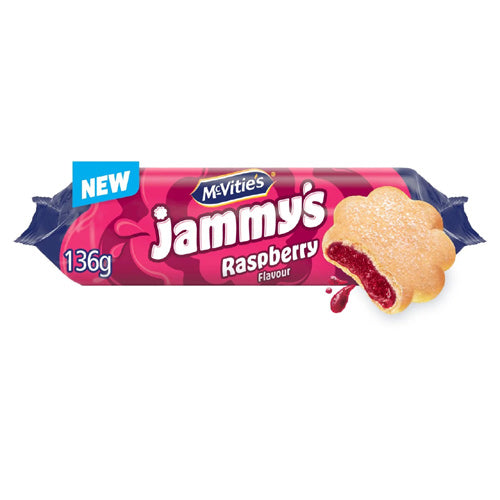 McVities Jammy's Raspberry Biscuit (137g)