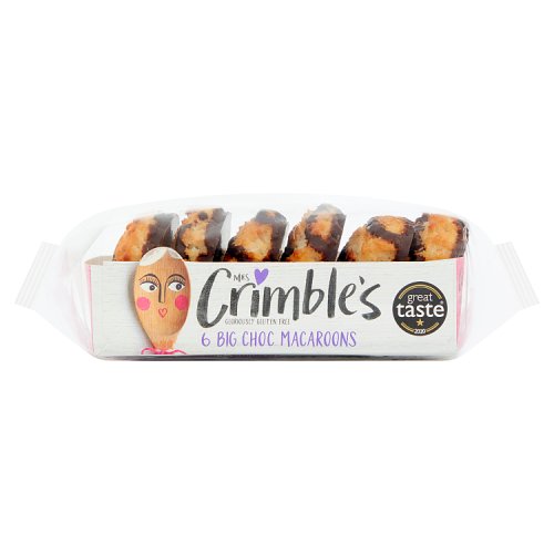 Mrs Crimbles Free From Large Chocolate Macaroons 6 Pack (195g)