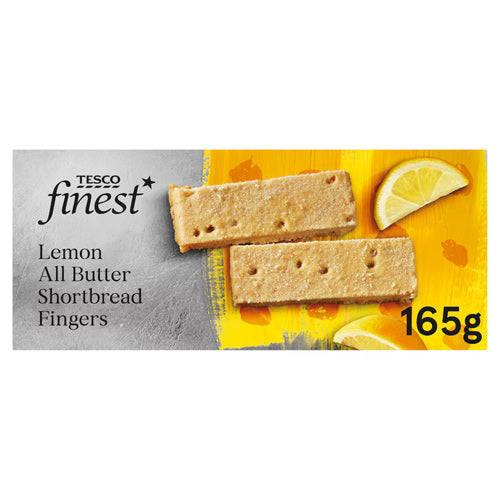 Tesco Finest Lemon Shortbread Fingers (165g)