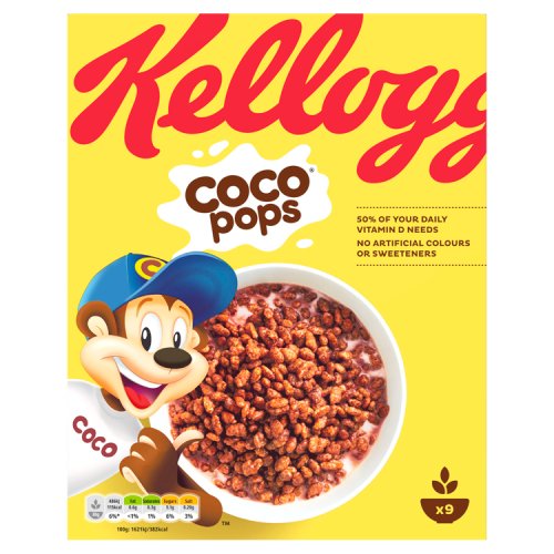 Kelloggs Coco Pops Smaller Size (295g)
