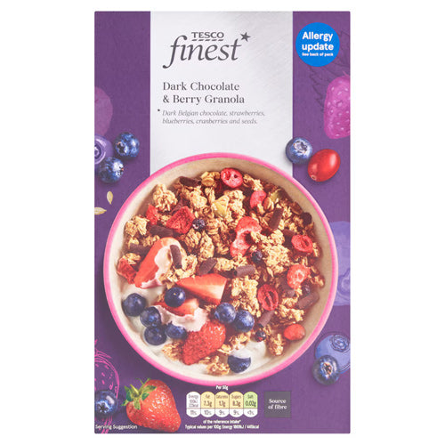 Tesco Finest Chocolate & Berry Granola (500g)