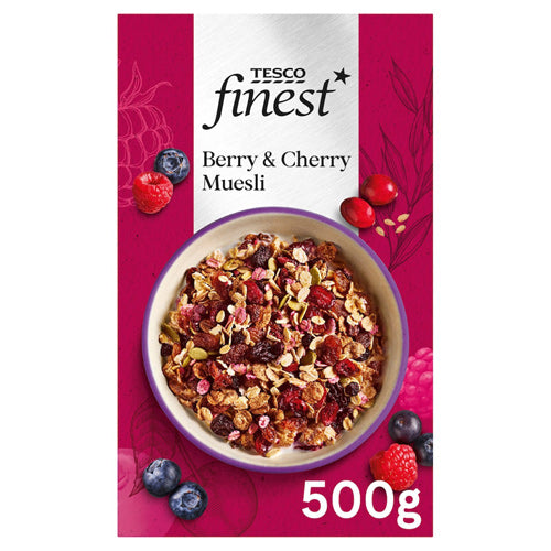 Tesco Finest Berry & Cherry Muesli (500g)