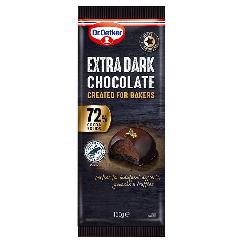 Dr. Oetker Chocolate Extra Dark 72% (100g)