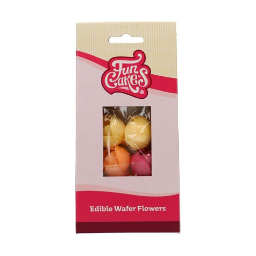 FunCakes Peony Edible Wafer Flowers Pack Of 7 (9g)