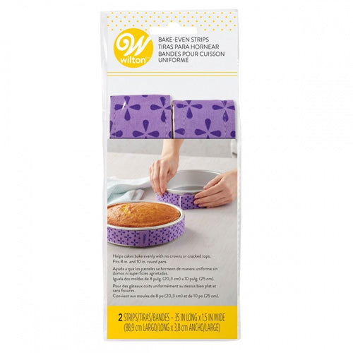 Wilton Bake-Even Strip Set Of 2 (68g)