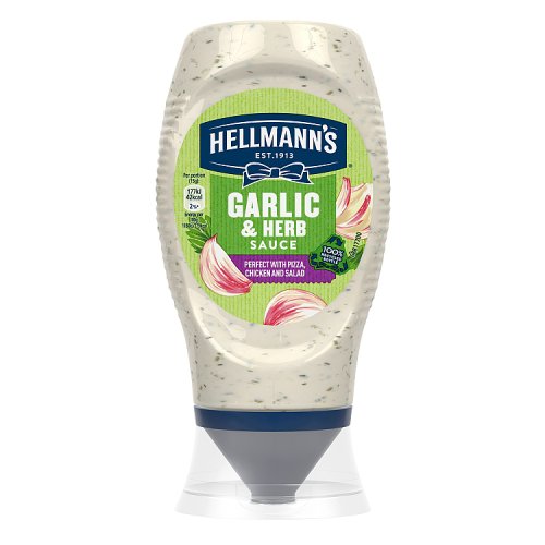 Hellmanns Garlic and Herb Sauce (250g)