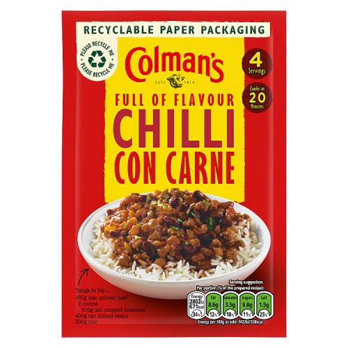 Colmans Chilli Con Carne Sachet (50g)