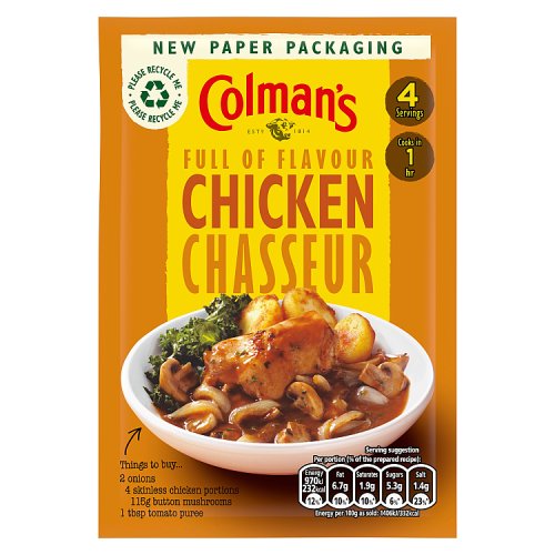 Colmans Chicken Chasseur Sachet (43g)