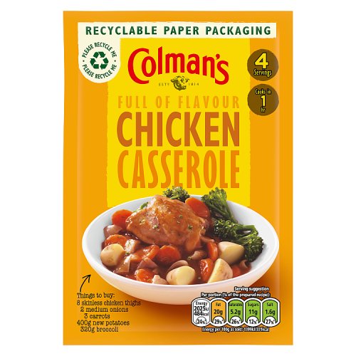 Colmans Chicken Casserole Sachet (40g)