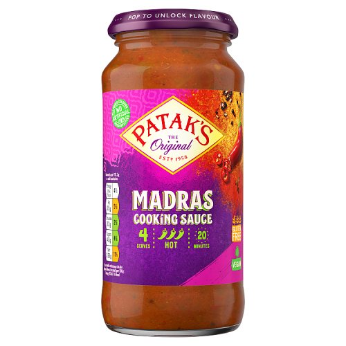 Pataks Madras Sauce Jar (450g)