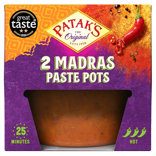 Pataks Madras Paste Pots (140g)