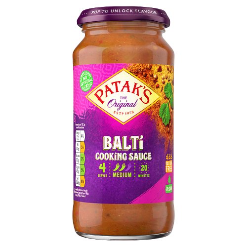 Pataks Medium Balti Sauce Jar (450g)