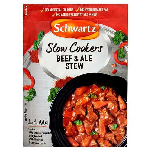 Schwartz Slow Cooker Beef & Ale Stew (43g)