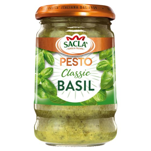 Sacla Classic Basil Pesto (190g)
