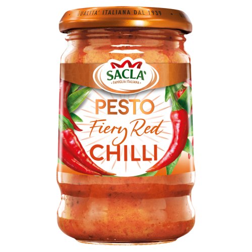 Sacla Fiery Chilli Pesto (190g)