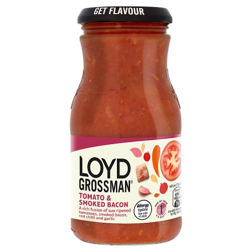 Loyd Grossman Smoky Bacon Pasta Sauce (350g)