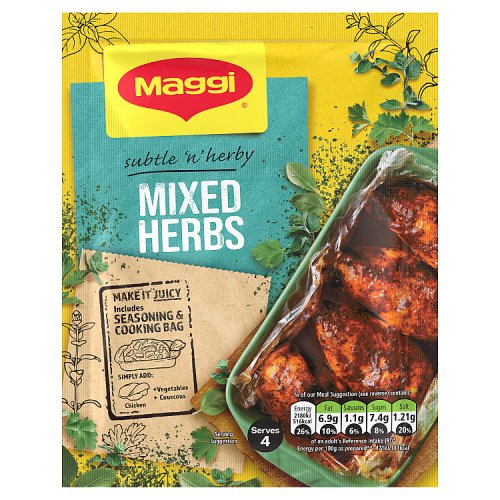 Maggi So Juicy Mixed Herbs For Chicken (100g)