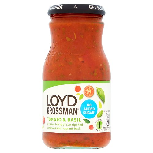 Loyd Grossman NAS Tomato and Basil Sauce (350g)