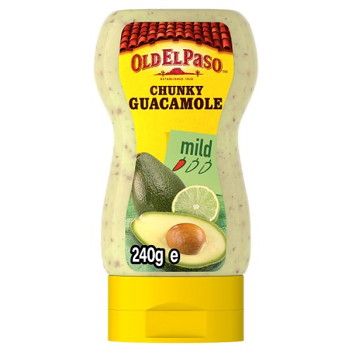 Old El Paso Squeezy Chunky Guacamole (240g)