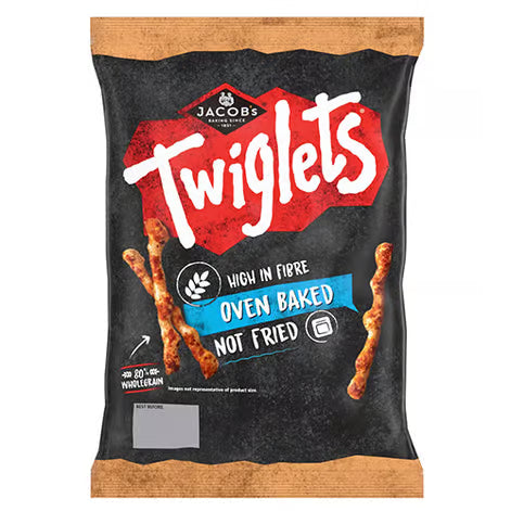Jacob's Twiglets Original Oven-Baked Wholewheat Snacks