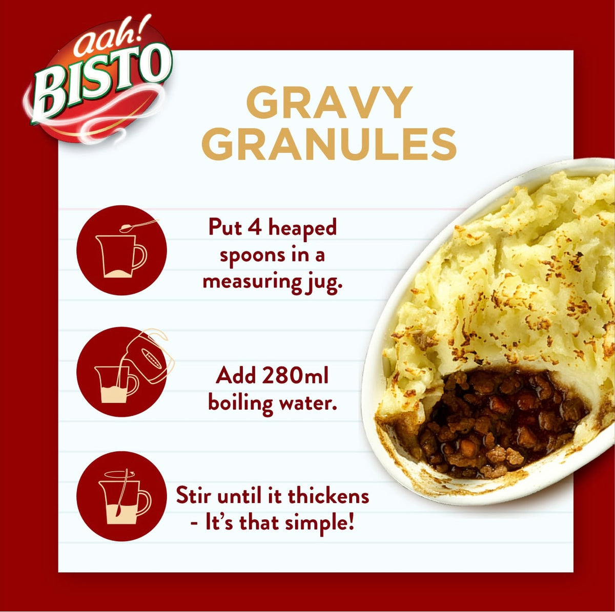 Bisto Gravy Granules 190g – Classic British Gravy