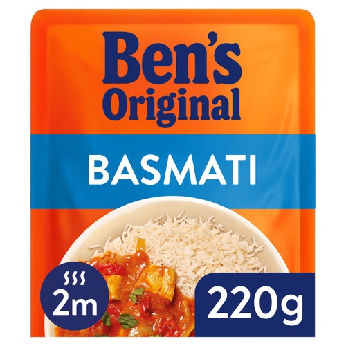 Ben's Original Basmati Microwave Rice 220g