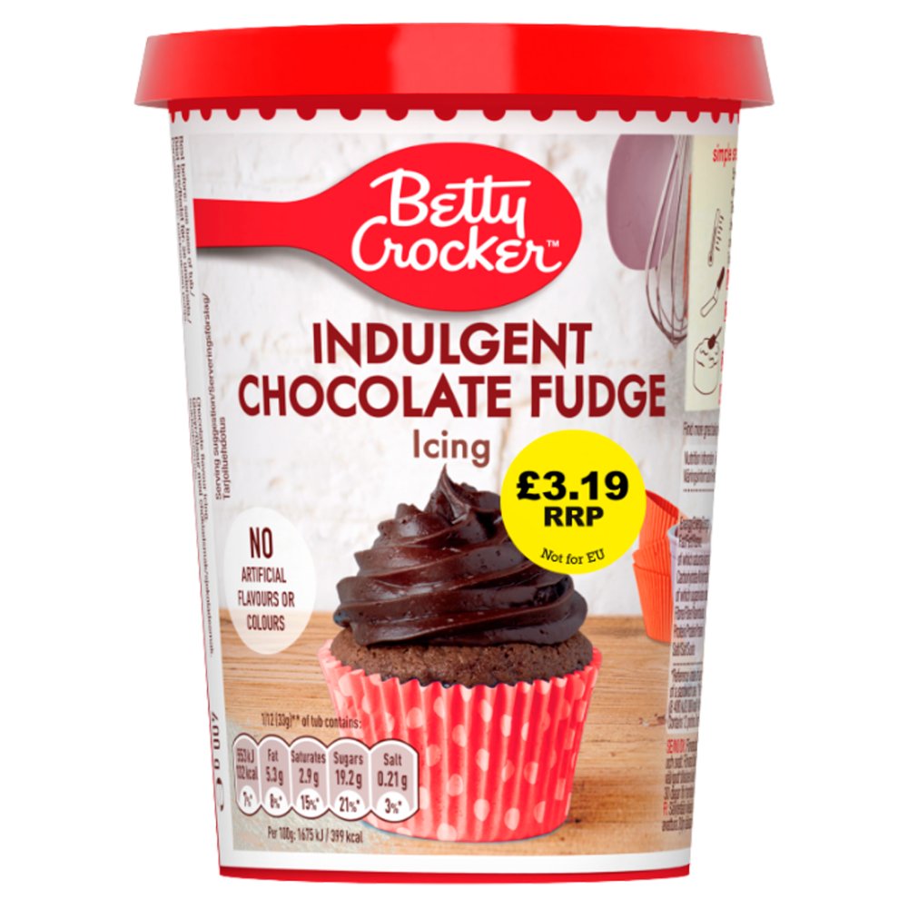 Betty Crocker Chocolate Fudge Icing 400g