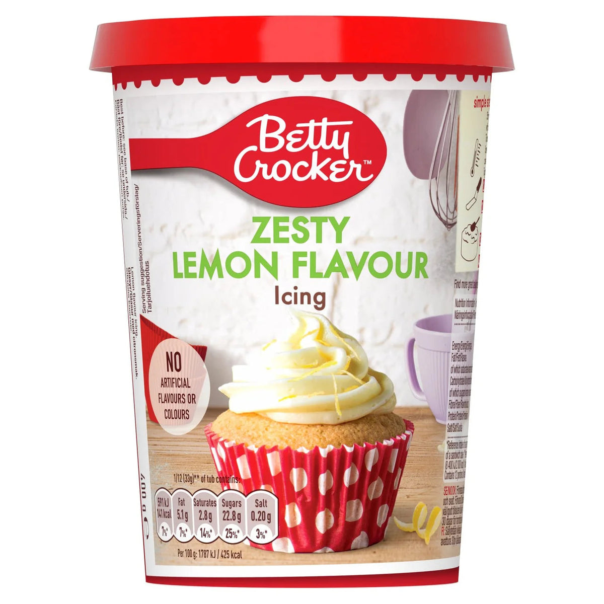 Betty Crocker Lemon Icing 400g