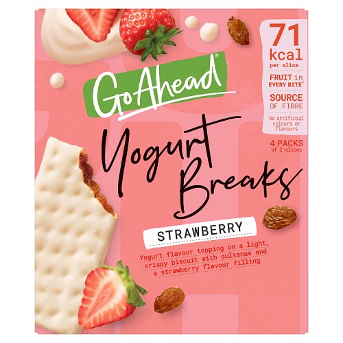 McVities Go Ahead Yogurt Breaks Strawberry (142g)